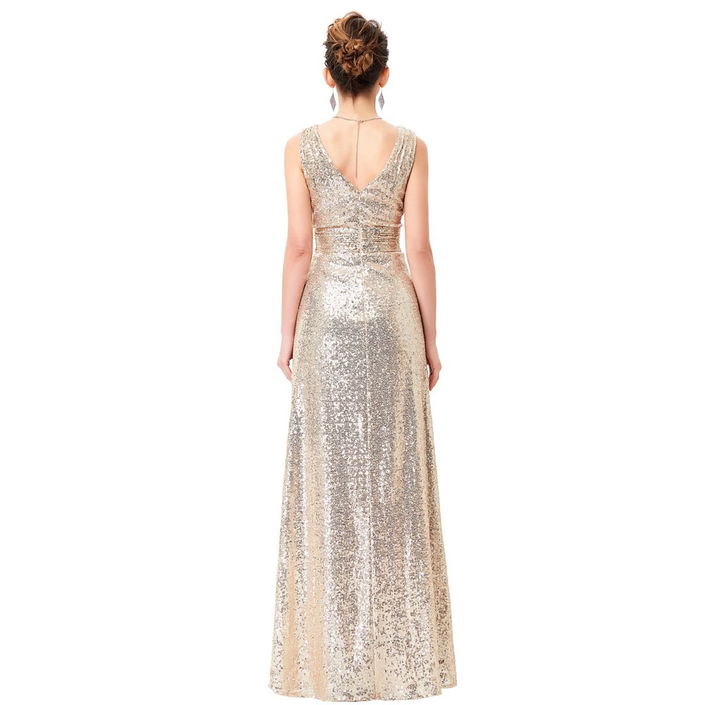Elegant Sequin Evening Dress For Drag Queens - Queerks™